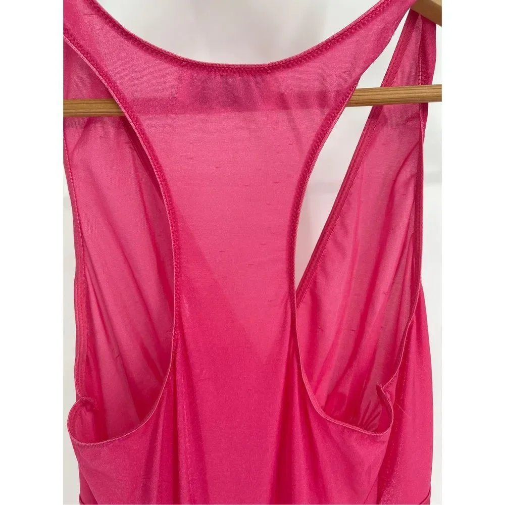 Vintage Vanity‎ Fair Slip Dress Nightgown Women's Size Small Pink Long